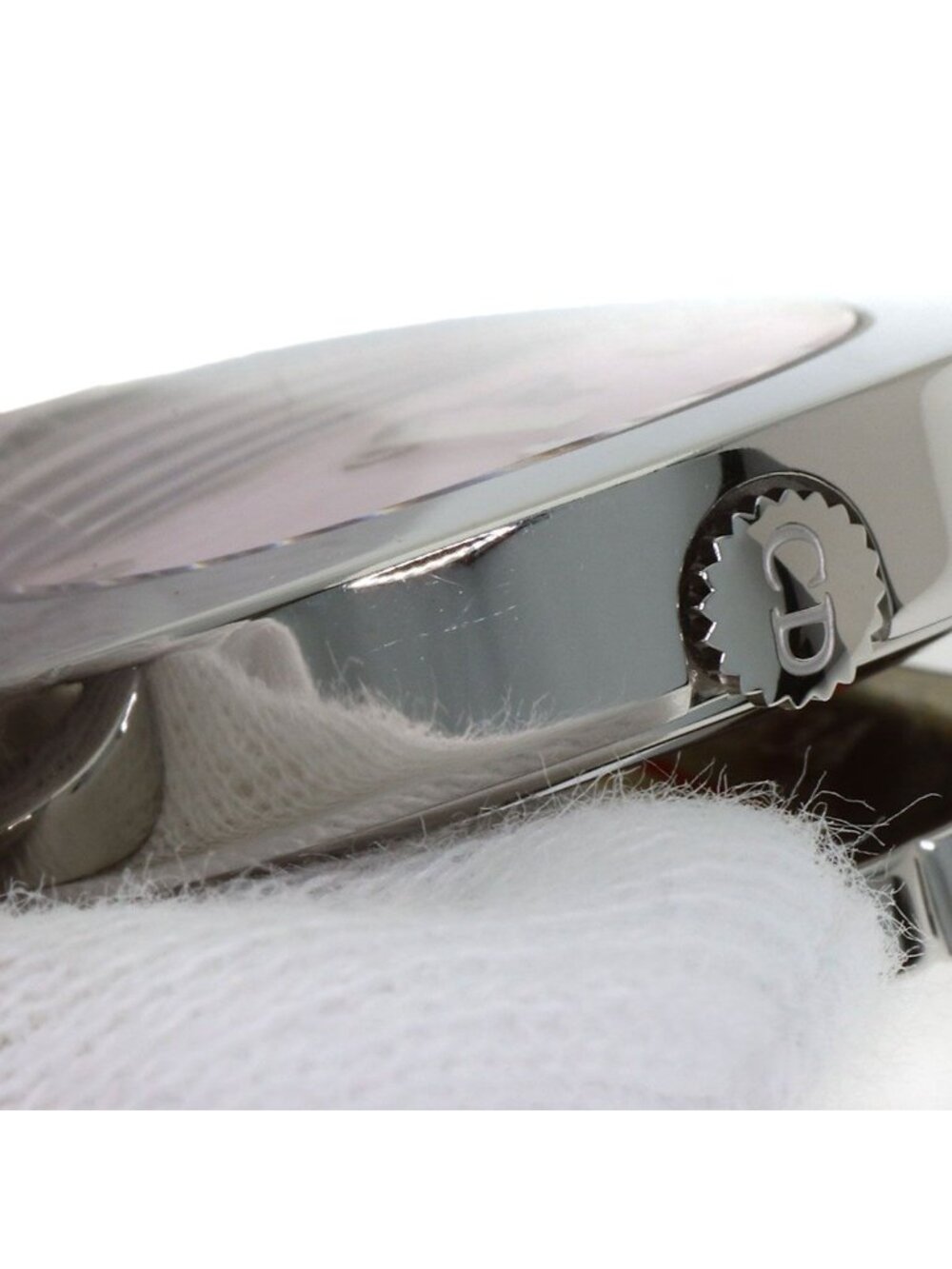 Dior Maris Watch SS Pink Shell - Picture 12 of 15